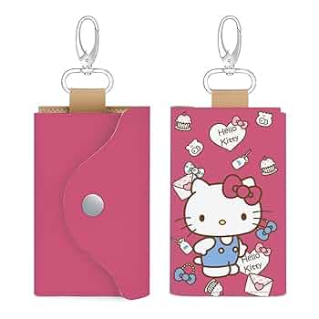 ハローキティ キーケース バラ ハローキティ 本革キーケース（小花）｜サンリオオンライン